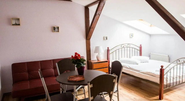 Студия Мансарда Amber Apartments
