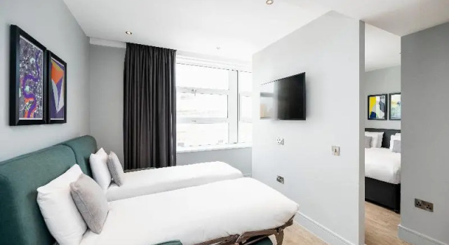 Четырёхместные апартаменты c 1 комнатой Staycity Aparthotels, London, Deptford Bridge