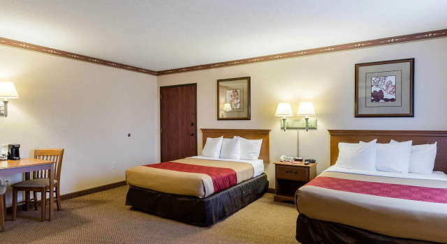 Четырёхместный номер Standard Econo Lodge Hadley
