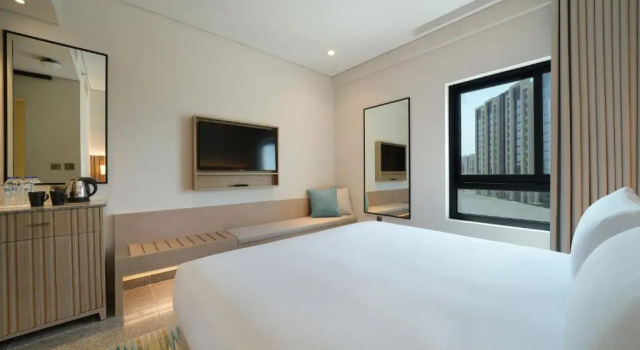 Двухместный номер с видом на город Arabian Park Dubai, an Edge by Rotana Hotel