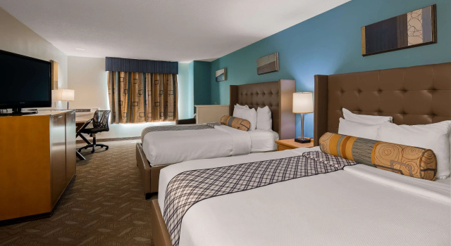 Четырёхместный номер Standard Best Western Plus Liberty Lake Inn