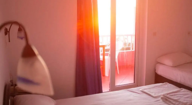 Трёхместный номер Deluxe с видом на море The Pink Palace Hotel