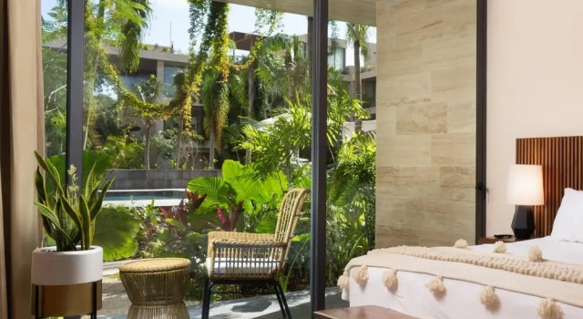 Bright Studio Apartment With Iconic Views Pool Access Garden Spa Gym, Prenota Appartamento Hotel a Quintana Roo con parcheggio, Parcheggio