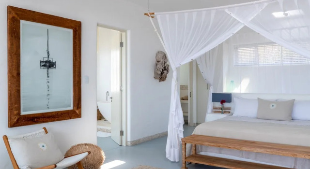 Villa mit Balkon Santorini Mozambique