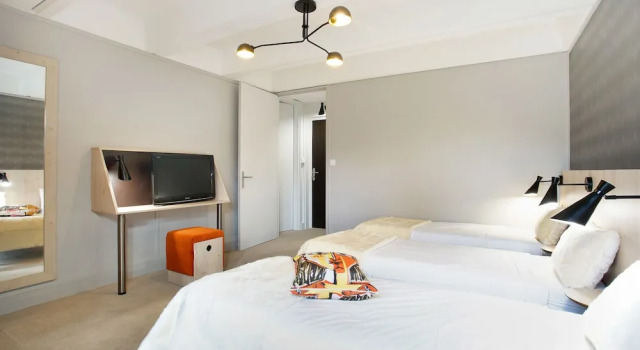Трёхместный номер Standard с балконом Hôtel Club MMV Le Flaine