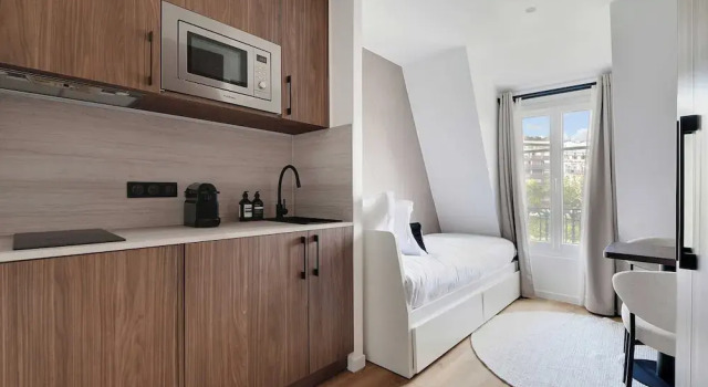 Bright and Modern Studio - 2P - Passy, Забронировать Апарт-отель Отели Парижа с парковкой, рядом с Жавель – Андре Ситроен, Парковка