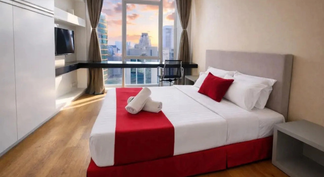 Люкс Executive с 2 комнатами с видом на город Sama Suites at Platinum KLCC Bukit Bintang