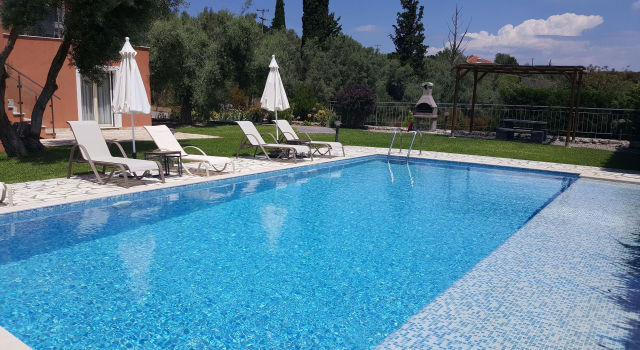 Ionian Luxury Villas Lefkada, Забронировать Отель Отели периферии Ионических островов с бассейном, Бассейн