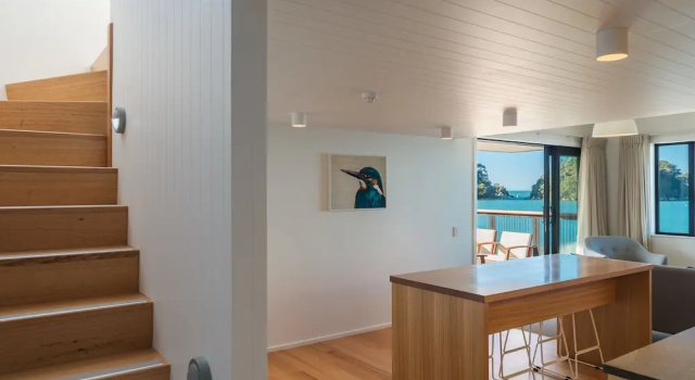 Апартаменты Superior с 2 комнатами с видом на море Kaiteriteri Recreation Reserve Apartments
