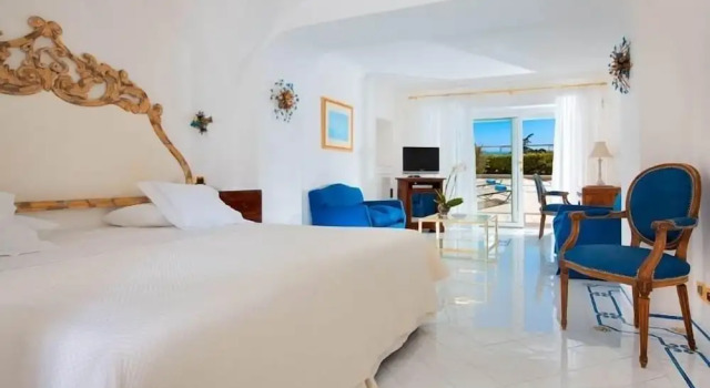 Deluxe Doppel Zimmer mit Gartenblick Hotel Scalinatella