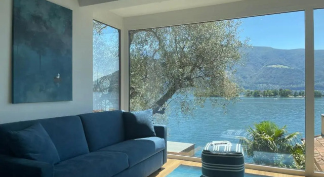 Апартаменты с 2 комнатами с видом на озеро Residenza Bettina BnB & Ferienwohnungen