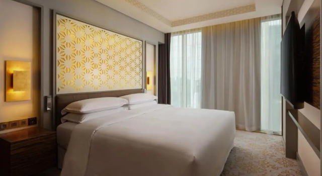 Двухместный люкс Club с видом на внутренний двор Отель Sheraton Астана