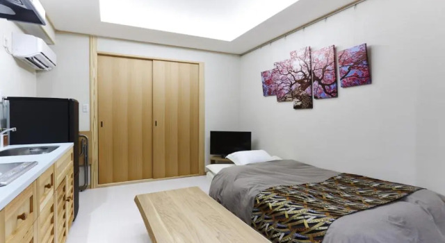 Апартаменты c 1 комнатой Private Residence Kyoto Sakura