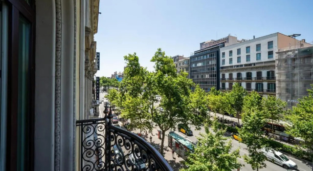 Двухместный номер с красивым видом из окна Catalonia Passeig de Gràcia Sup