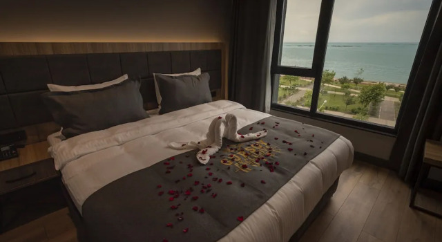 Номер Deluxe с видом на море GÜRSOY EXCLUSIVE HOTEL