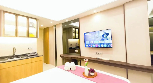 Grand Luxurious And Premium Benson Studio Apartment Connected To Ptc Supermall, Prenota Appartamento Surabaya East Java, vicino a Centro Commerciale Pakuwon Mall