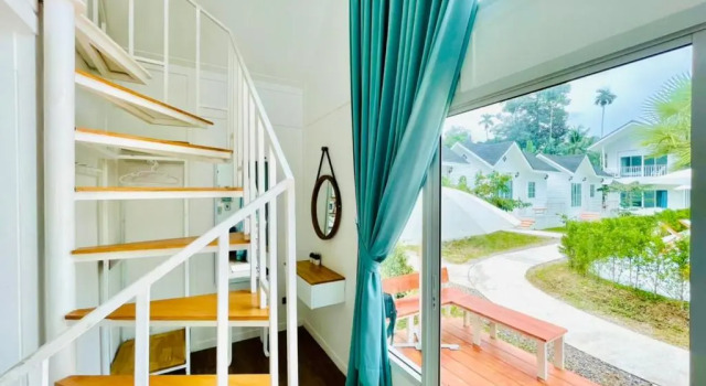 Четырёхместное бунгало Дуплекс Thirty Tree Garden House