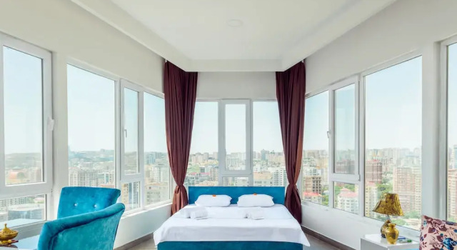 Апартаменты Deluxe Апарт-отель Panorama Baku ― 22 Floor