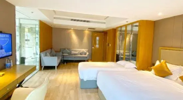 Семейный люкс 郑州豪锦汇酒店 Zhengzhou Haojinhui Hotel