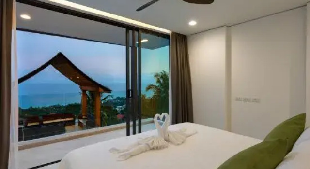Люкс Samui Privacy Modern Luxury Seaview Natural Rainforest Infinity Pool Villa