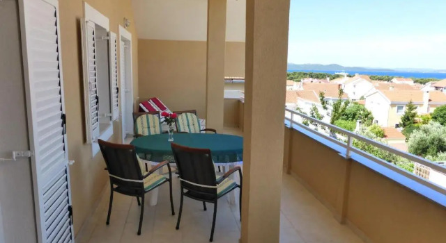 Апартаменты с 2 комнатами с видом на море Apartments Toni, Borik