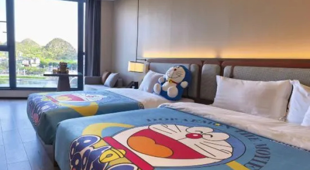 Семейный тент с видом на реку NEO ISLE Hotel (Guilin Liangjiang Sihu Xiangbishan)