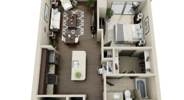 Uptown Furnished Apartments Near Boa Stadium 1 Bedroom Apts by RedAwning, Забронировать Апартаменты/квартира Шарлотте Северная Каролина, рядом с Концертная площадка Северной Каролины Music Factory