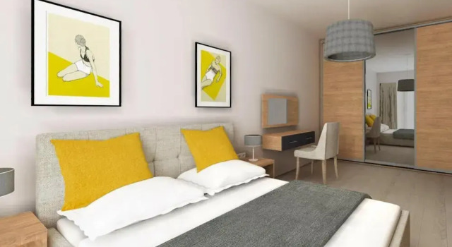 Апартаменты Comfort Modern 2-room Apartment in the new Apartment Complex, Grzybowo
