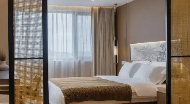 Люкс Yun · Jizhu Designer Homestay (Datong South Station Fangte Happy World Store)