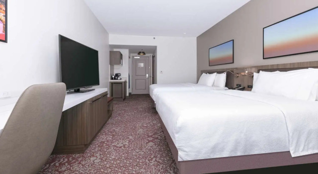 Четырёхместный номер Standard с видом на город Hilton Garden Inn Dallas Arlington