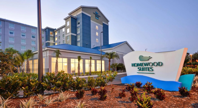 Двухместный люкс Mobility / Hearing Accessible tub Homewood Suites by Hilton Orlando Theme Parks