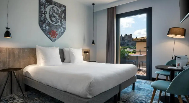 Номер Deluxe с видом на город SOWELL HOTELS Les Chevaliers