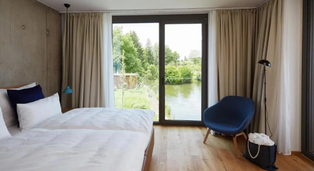 Апартаменты Superior с видом на реку Sternen Bohlingen Aparthotel