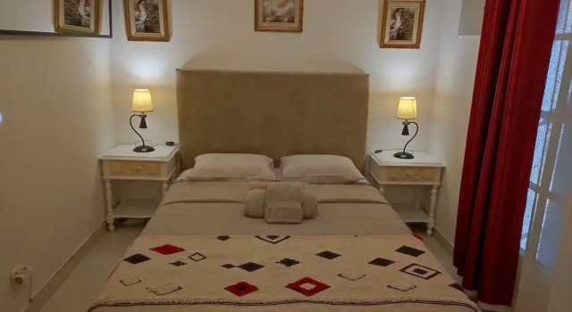 Апартаменты с 2 комнатами с видом на океан Casa Praia da Nazare