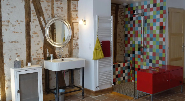 Deluxe Doppel Zimmer mit Blick auf den Innenhof Impasse du Boeuf