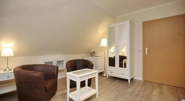 Апартаменты Strandvilla Krabbe Wohnung 14