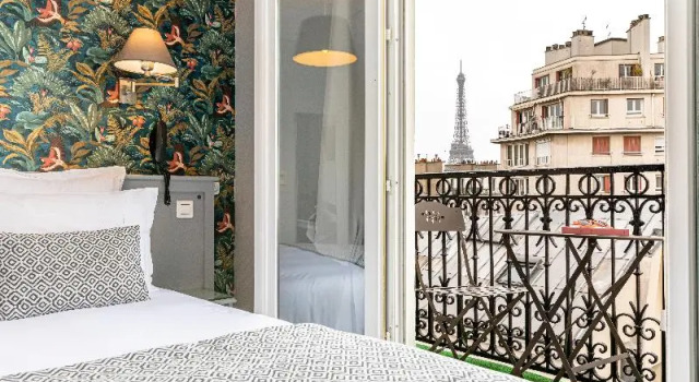 Двухместный номер Classic с балконом и с красивым видом из окна Splendid Hôtel