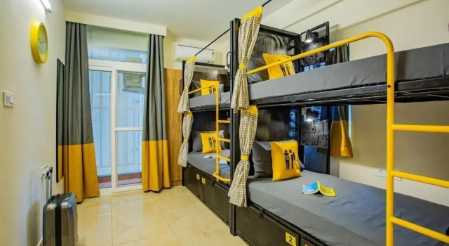 Кровать в общем номере (женский номер) The Hosteller Bangalore, Manyata Tech Park
