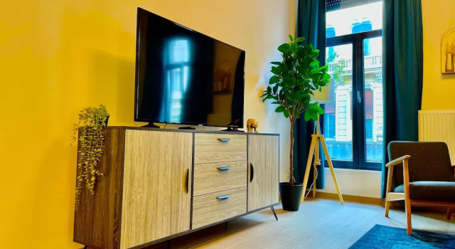 Апартаменты Deluxe с 2 комнатами OneLuxStay near Fashion District