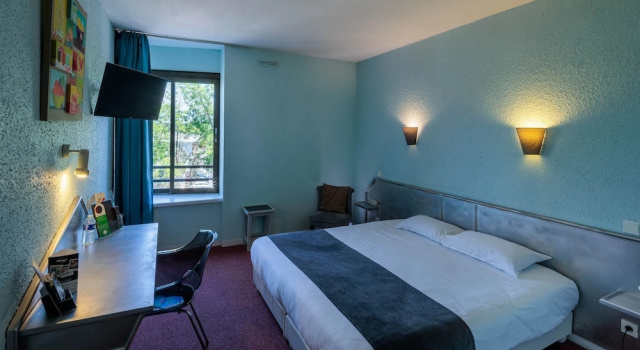 Двухместный номер Superior Logis Hotel Noemys Brive - Restaurant Le Teinchurier