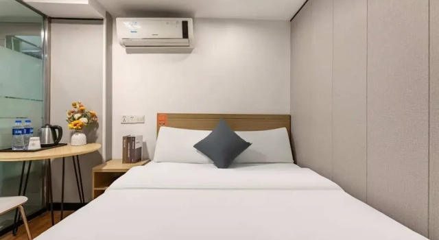 Двухместный номер Comfort Yi Mi Hotel Guangzhou Shangxiajiu Changshou Road Metro Station