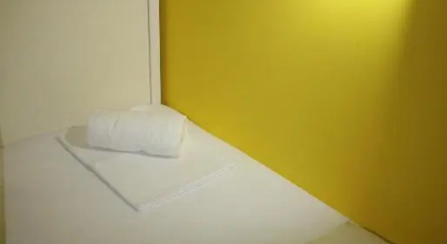 Кровать в общем номере Hostel Jeal