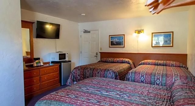 Номер Standard с красивым видом из окна Swiss Holiday Lodge