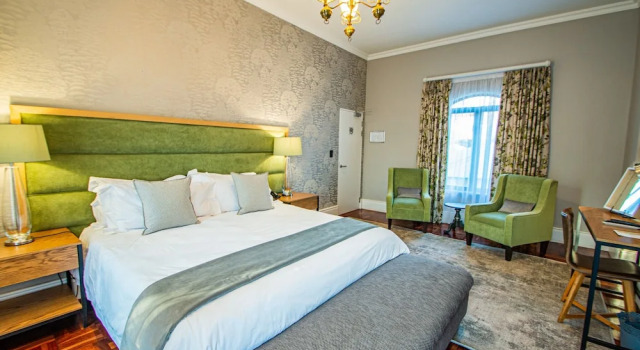 Luxo Casal quarto com vista para o jardim The Rasmus