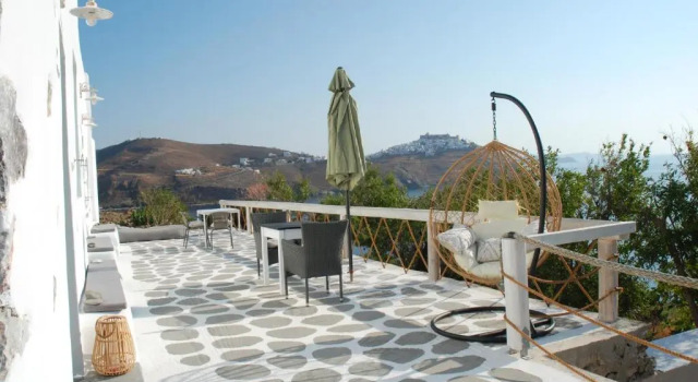 Коттедж Siesta Villas Cycladic Elegance with Castle View