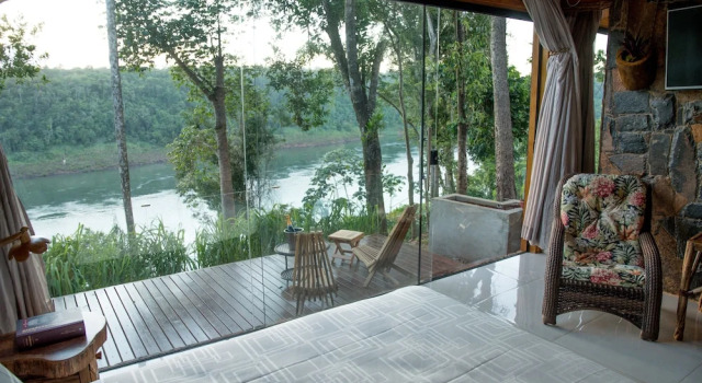 Номер Superior с видом на реку Tupa Lodge Selva y Rio