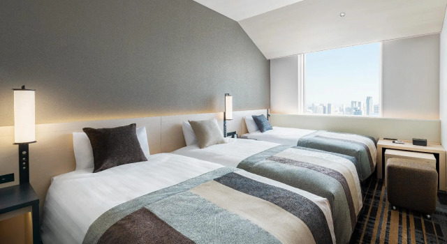Трёхместный номер Standard Hotel Hankyu RESPIRE OSAKA