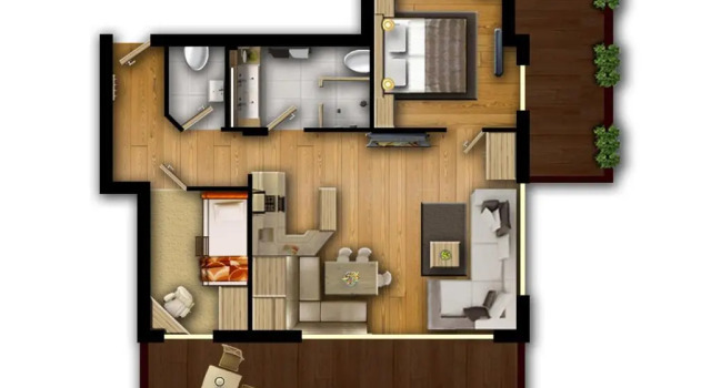 Апартаменты с 2 комнатами Pepis Suites - Lechtal Apartments