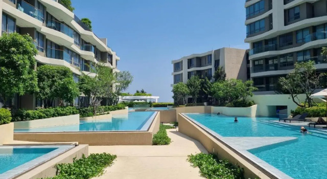 Апартаменты Veranda Residence Hua Hin 1BR Beachfront