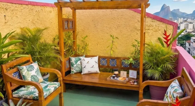 Номер Luxury Пентхаус с балконом и с видом на город The Coral Penthouse in Rio de Janeiro - 7 Bedrooms